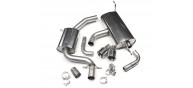 Milltek 2.0T 2.75" Cat back Exhaust Resonated